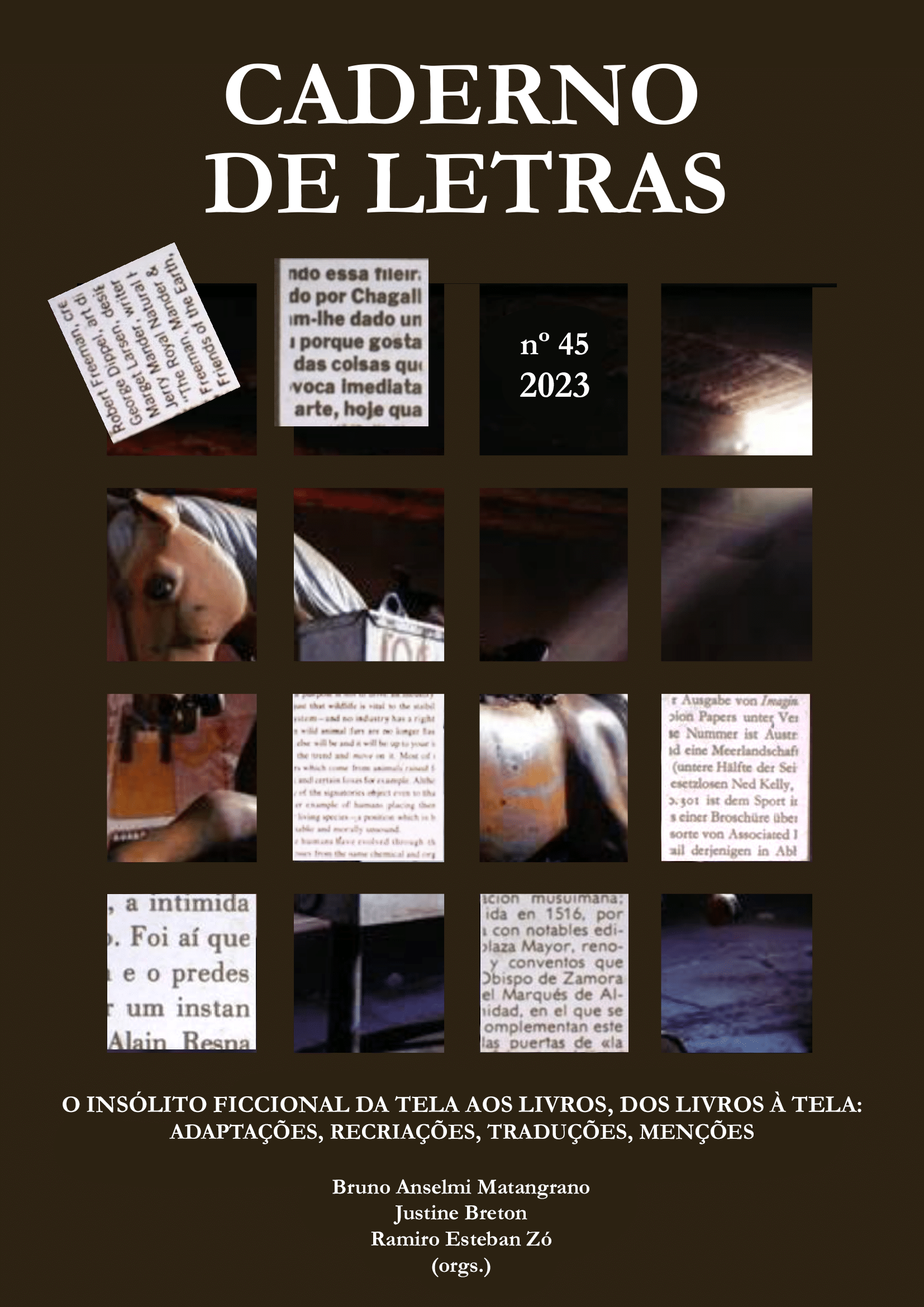Letras: revista da Faculdade de Letras/Centro de Linguagem e